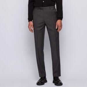 Hugo Boss NEW Men’s Grey Slim Fit Dress Pants 40R Slacks Trousers
